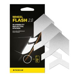 THEBEAM pack 12 réflecteurs de roue Frame Flash 2.0